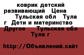 коврик детский развивающий › Цена ­ 1 000 - Тульская обл., Тула г. Дети и материнство » Другое   . Тульская обл.,Тула г.